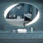 EVA зеркало с led подсветкой в ванной