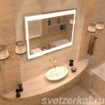 LARA Купить Зеркало с сенсорным выключателем недорого